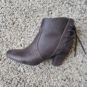 Dark Brown Booties